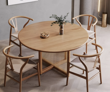 6 mẫu bàn ghế ăn nhỏ gọn cho căn hộ chung cư 40–70m² vẫn đẹp sang trọng