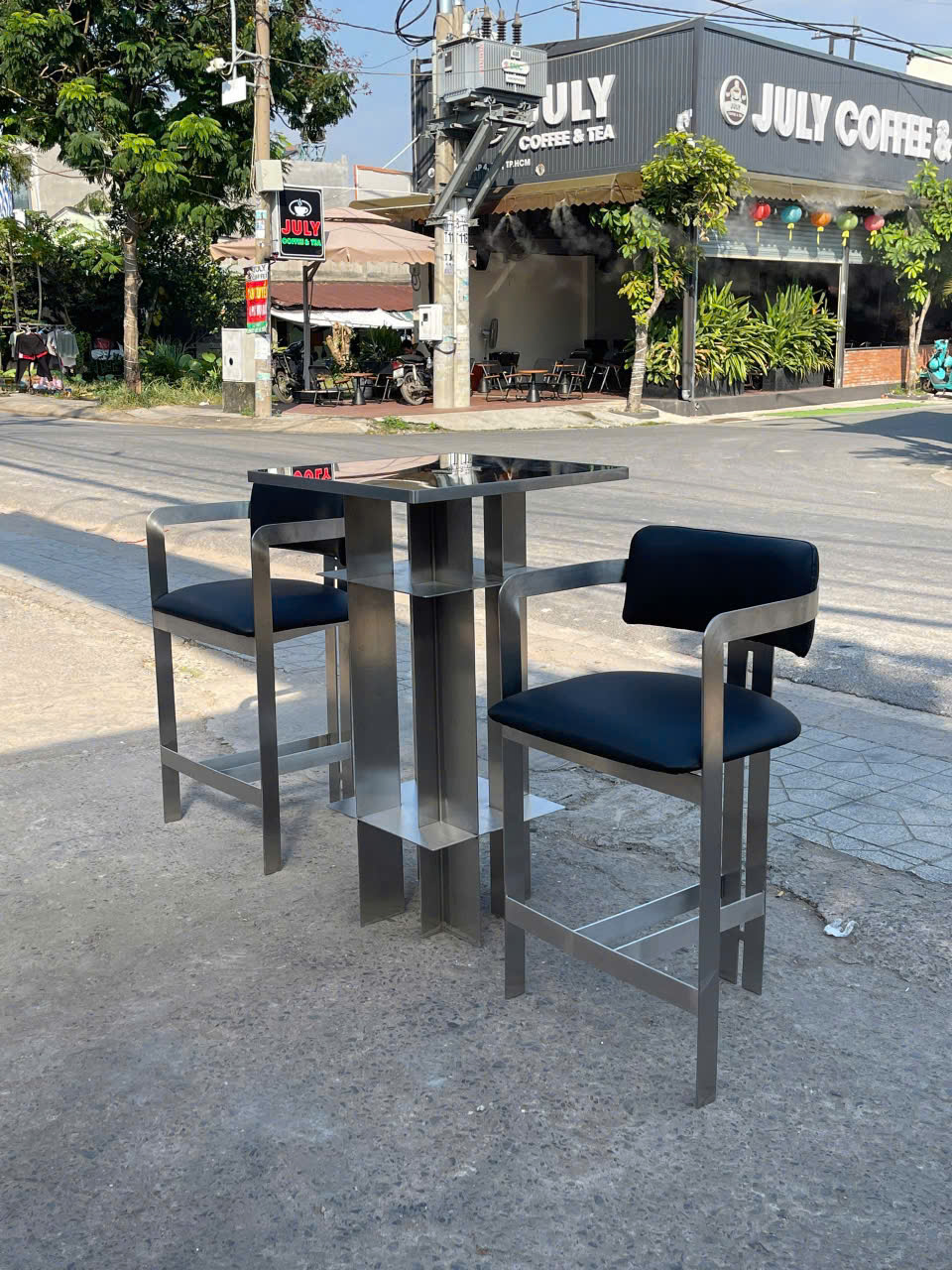 Bàn ghế nhà hàng lẩu nướng 1