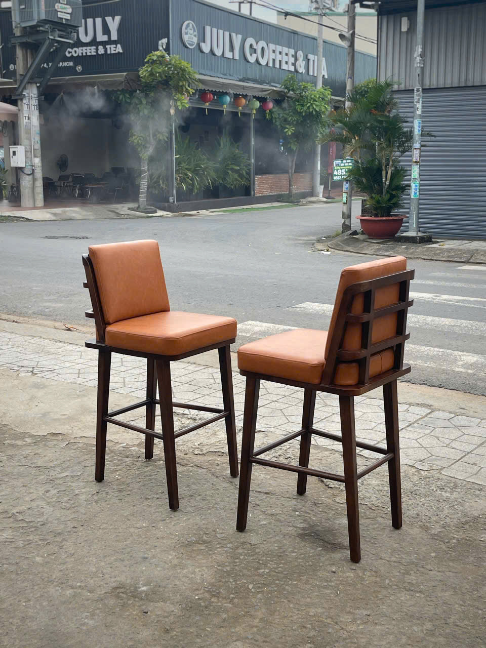 Bàn ghế quán nhậu khung sắt